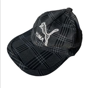 Puma adjustable plaid Gray unisex Cap Hat